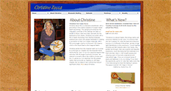 Desktop Screenshot of christinezecca.com